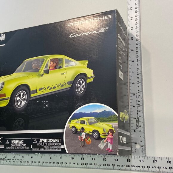Playmobil Porsche Carrera RS 2.7 Toy Set 70923  39 Pc Collectible Model For Ages - Picture 14 of 15
